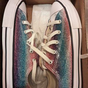 Rainbow Converse- Size 2.